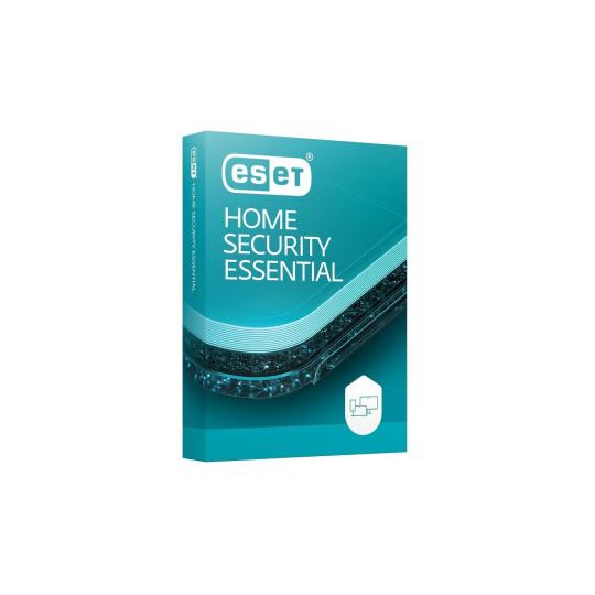 ESET HOME SECURITY Essential pre  3 zariadenia, predĺženie i nová licencia na 2 roky GOV