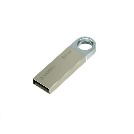 GOODRAM Flash Disk UUN2 64GB USB 2.0 stříbrná