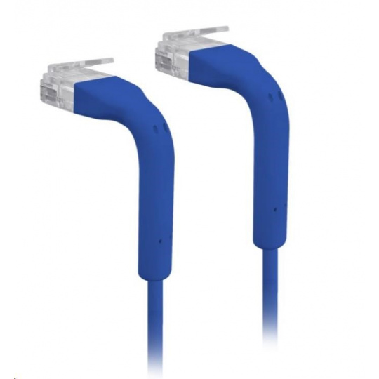 UBNT UniFi Ethernet Patch Cable [0,3 m, Cat6, UTP, licna, modrý]