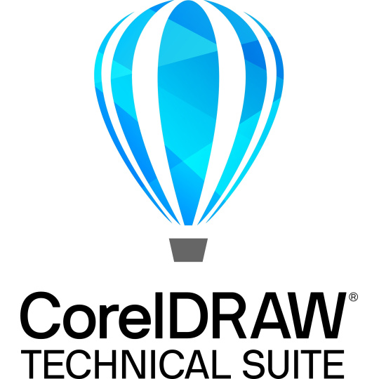 CorelDRAW Technical Suite 2025 Business Perpetual License (incl. 1 Yr CorelSure Maintenance)(1-4)