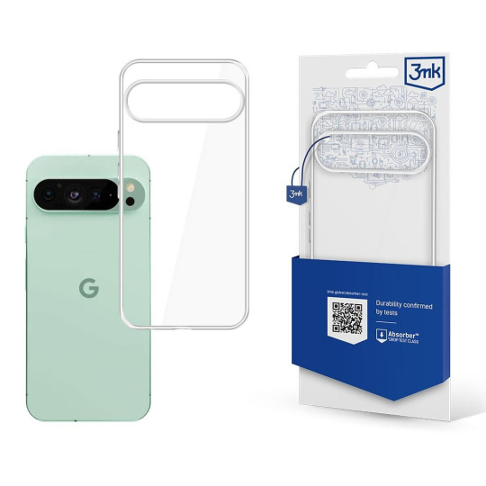 3mk Clear Case pro Google Pixel 9 Pro XL, čirá