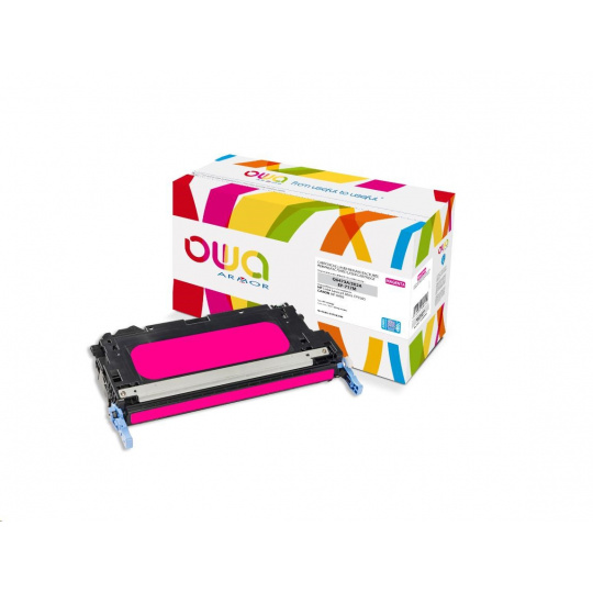 OWA Armor toner pre HP Color Laserjet 3600 CP3505, 8000 strán, Q6473A JUMBO, červená/purpurová