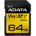 ADATA SDXC karta 64GB UHS-I U3 Class 10, Premier One (R: 290MB / W: 260MB)