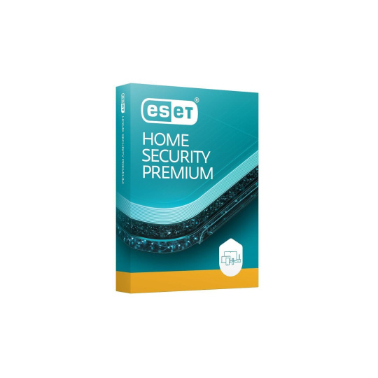 ESET HOME SECURITY Premium pre  7 zariadenia, predĺženie i nová licencia na 1 rok EDU