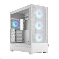 FRACTAL DESIGN skříň Pop XL Air RGB White TG Clear Tint, 2x USB 3.0, bez zdroje, E-ATX