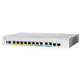 Cisco switch CBS350-8MGP-2X-EU (6xGbE,2x2,5GbE,2xMultigigabit/SFP+ combo,8xPoE+,124W,fanless) - REFRESH