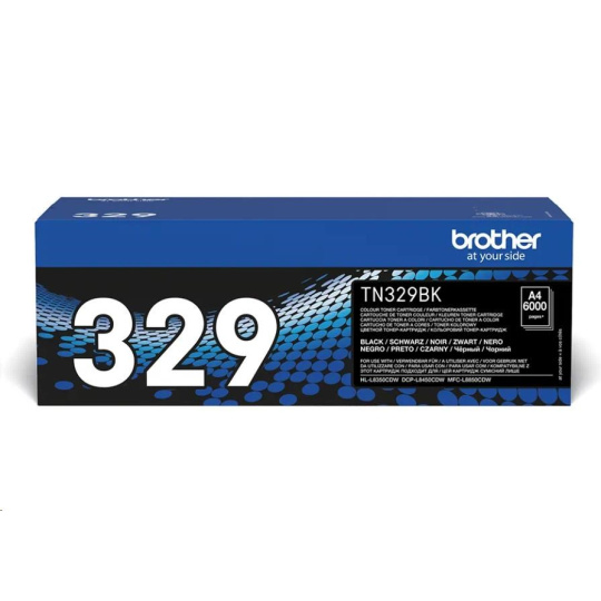 Toner BROTHER TN-329BK Laserový spotrebný materiál