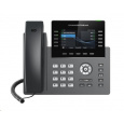 Grandstream GRP2615 [telefón VoIP - 5x účet SIP, HD audio, 40 prog.tl+10 predvolieb, 2xLAN 1Gbps, WiFi,USB,Bluetooth,PoE]