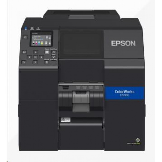 Epson ColorWorks CW-C6000Pe, lúpač, disp., USB, Ethernet, čierna