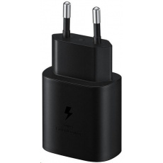 Cestovná nabíjačka Samsung EP-TA800XBE, rýchle nabíjanie 25 W, kábel USB-C, čierna