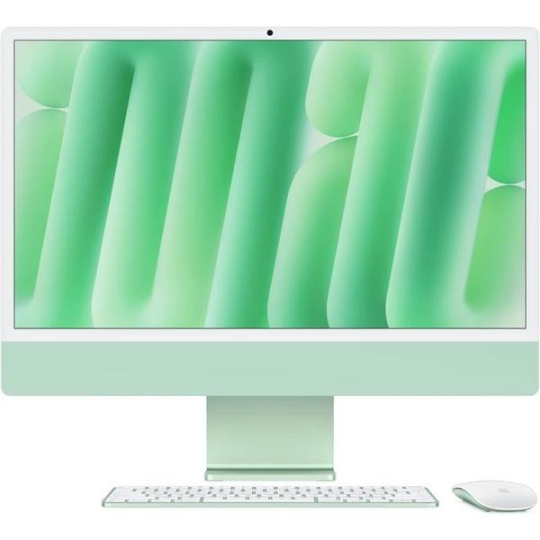 Apple iMac 24'' 4.5K display M4 chip 10-core CPU and 10-core GPU, 24GB, 512GB SSD - Green