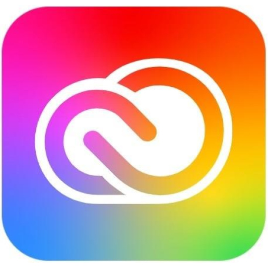 Adobe Creative Cloud pre teams Všetky aplikácie Multi Platform ML (+CZ) COM RNW 1 používateľ, 12 mesiacov, úroveň 4, 100+ licencií