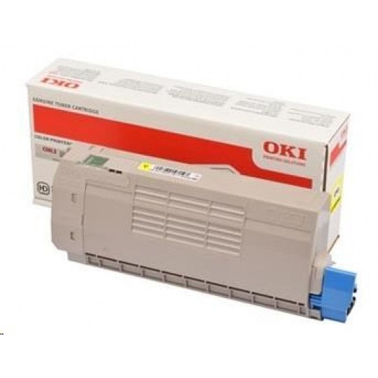 Žltý toner OKI pre C834/C844 (10 000 strán)