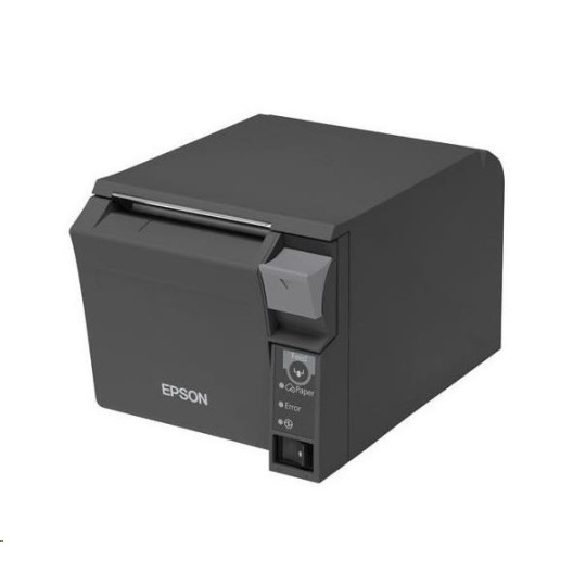 Epson TM-T70II, USB, Ethernet, tmavosivá