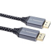 Kábel PREMIUMCORD DisplayPort 1.4 pripojovací kábel, kovové a pozlátené konektory, 3 m