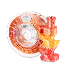 SPECTRUM Tisková struna (filament) PLA SILK RAINBOW 1.75mm FIRE RED 1kg