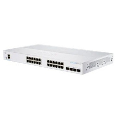 Cisco switch CBS350-24T-4X-EU (24xGbE,4xSFP+,fanless) - REFRESH