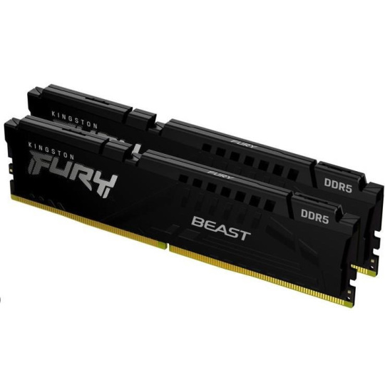 KINGSTON DIMM DDR5 32GB (Kit of 2) 5600MT/s CL36 FURY Beast Černá EXPO