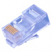 Konektor UTP RJ45 (8p8c), Cat5E, 50µm, licna(lanko) - 100 ks