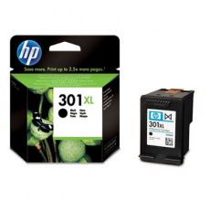 HP 301XL Black Ink Cart, 8 ml, CH563EE (480 pages)