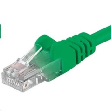 PREMIUMCORD Patch kábel UTP RJ45-RJ45 CAT5e 3m zelený