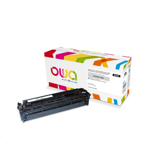 OWA Armor toner pre HP Laserjet Pro CP1525, 2000 strán, CE320A, čierna/čierna