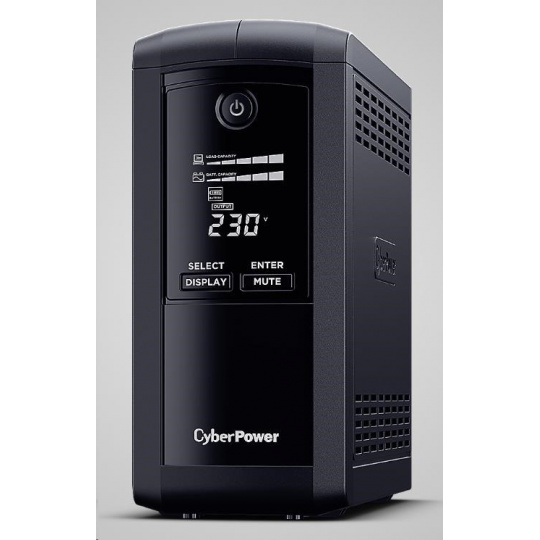 CyberPower Value PRO SERIE GreenPower UPS 700VA/390W, zásuvky SCHUKO