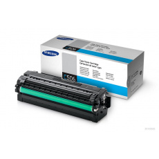 HP - Samsung CLT-C506L High Yield Cyan Toner Cartridge (3,500 pages)