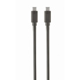 GEMBIRD Kabel USB 3.1 Type-C na Type-C kabel (CM/CM), 1m, datový, černá