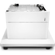 HP Color LaserJet 550 Sht Pper Try Stand - Skriňa tlačiarne + zásielka. pre 1x550 listov pre CLJ M681, M652, M653, E67660