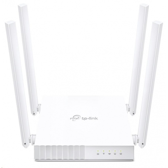 TP-Link Archer C24 WiFi5 router (AC750, 2,4GHz/5GHz, 4x100Mb/s LAN, 1x100Mb/s WAN)