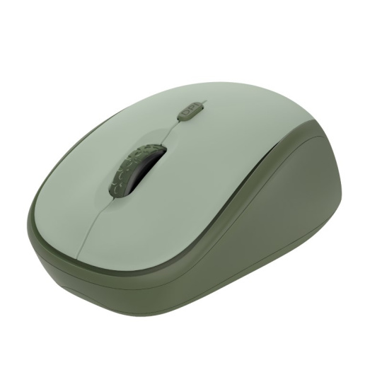 TRUST myš Yvi+ Wireless Mouse Eco Green, zelená