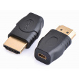 Adaptér PremiumCord micro HDMI typ D samica - HDMI typ A samec