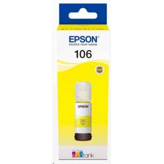 Atramentová lišta EPSON 106 EcoTank Yellow