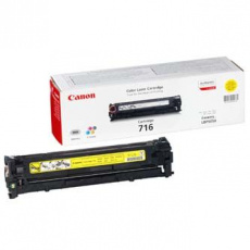 Canon LASER TONER žltý CRG-716Y, 1.500 strán (CRG716Y) 1500 strán*