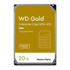 WD GOLD WD201KRYZ 20TB SATA/ 6Gb/s 512MB cache 7200 otáčok za minútu, CMR, Enterprise