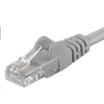 PremiumCord Patch kábel UTP RJ45-RJ45 CAT6 0.25 m žltá