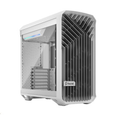 FRACTAL DESIGN skříň Torrent Compact White TG Clear Tint, USB 3.1 Type-C, 2x USB 3.0, bez zdroje, E-ATX