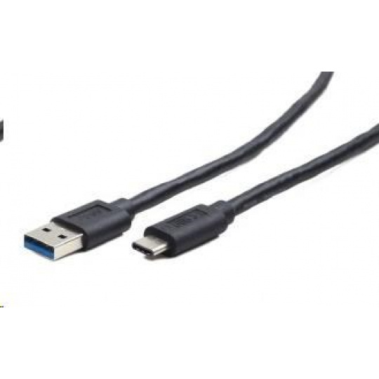 GEMBIRD USB 3.0 Kábel AM na typ C (AM/CM), 1 m, čierny