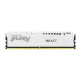 KINGSTON DIMM DDR5 16GB 5200MT/s CL40 FURY Beast Bílá XMP