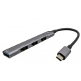 iTec USB-C Metal HUB 1x USB 3.0 + 3x USB 2.