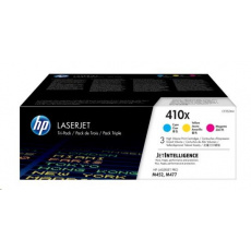 HP 410X 3-pack High Yield Cyan/Magenta/Yellow Original LaserJet Toner Cartridges (CF252XM) (5,000 / 5,000 / 5,000 pages)