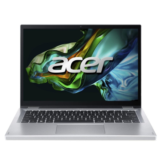 ACER NTB Aspire 3 Spin 14 (A3SP14-31PT-31BY)-i3-N305,14" Touch,8GB,512GBSSD,UHDGraphics,W11H,Stříbrná