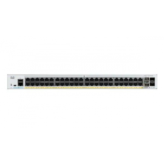 Cisco Catalyst C1000-48P-4X-L, 48x10/100/1000, 4xSFP+, PoE