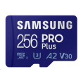 Samsung micro SDXC karta 256GB PRO Plus + SD adaptér