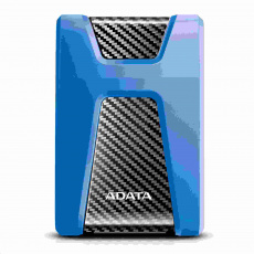 Externý pevný disk ADATA 1TB 2,5" USB 3.1 DashDrive Durable HD650, modrý (gumový, odolný voči nárazom)