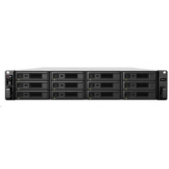 Synology RS3621xs+ RackStation (8C/XeonD-1541/2,1-2,7 GHz/8 GBRAM/12xSATA/2xUSB3.0/4xGbE/2x10GbE/2xPCIe)