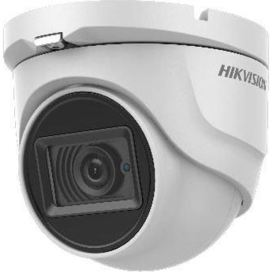 HIKVISION DS-2CE76H8T-ITMF(2.8mm), 5MPix HDTVI Turret kamera; IR 30m, 4v1, IP67, WDR 130dB