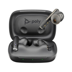 Poly Voyager Free 60 MS Teams bluetooth headset, BT700 USB-C adaptér, nabíjecí pouzdro, černá