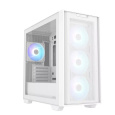 ASUS case A21 PLUS, Mini Tower, průhledná bočnice, 4x 120mm ARGB Fan, bílá